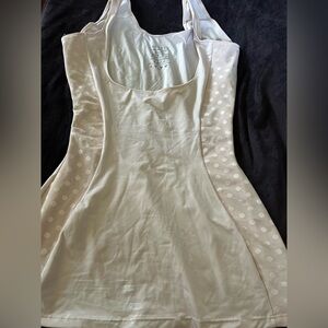 SPANX Scoop Neck Shape-wear. Gives enough control yet comfortable. Nude color